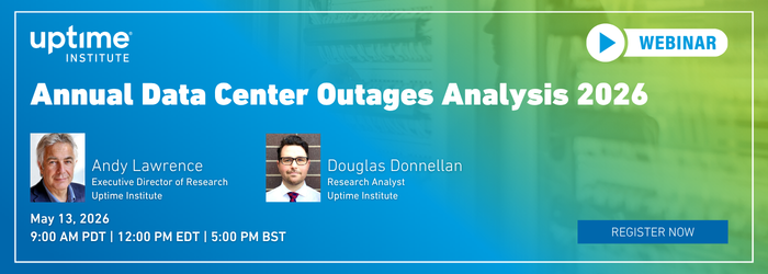 Annual Data Center Outages Analysis 2026